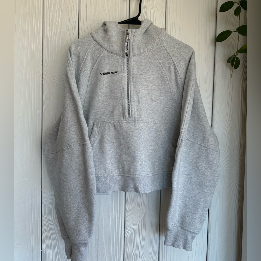Lululemon X Bauer oversized cropped scuba hoodie XL/XXL